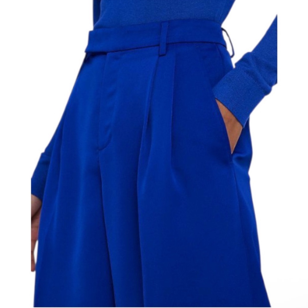 LAUREN RALPH LAUREN Wide Leg Pleated Pants - Picture 8 of 12